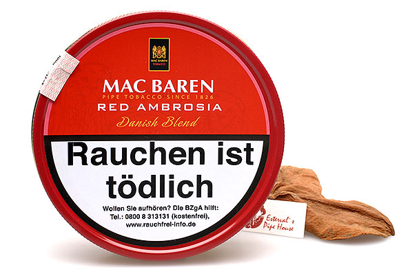 Mac Baren Red Ambrosia (Cherry) Pipe tobacco 100g Tin Mac Baren Red Ambrosia (Cherry) Pipe tobacco 100g Tin